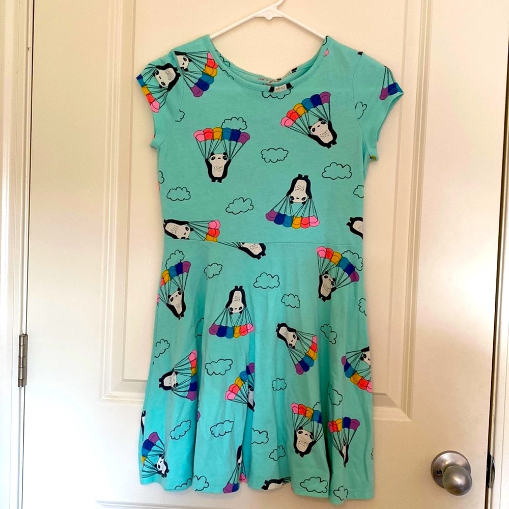 Cat & Jack girls panda dress